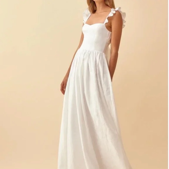 Vecchio Linen Dress by Reformation - Picture 3 of 11